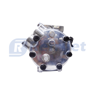 Compressores COMPRESSOR  7H15 MAQUINA JCB POLIA 8PK 124MM 12 VOLTS Imagem 4