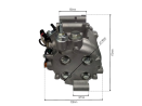 Compressores COMPRESSOR HONDA NEW CIVIC 2.0 / ACCORD / CR-V (CRV) / NEW FIT - TRSE07 Imagem Miniatura 5