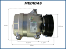 Compressores COMPRESSOR DELPHI - RENAULT MEGANE / SCENIC - 1.6 - 2001>2012 Imagem Miniatura 4