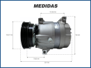 Compressores COMPRESSOR MARELLI - RENAULT MEGANE - 2001>2006 - SCENIC 1.6 - 2001>2012 Imagem Miniatura 5