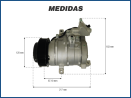 Compressores COMPRESSOR MAHLE - HONDA CIVIC 1.8 LXS / LXL / EXS - 2006>2011 Imagem Miniatura 5