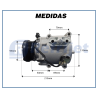 Compressores COMPRESSOR FORD FOCUS G2 MOTOR DURATEC MOD. TRS90 - 2008>2013 Imagem Miniatura 2