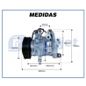 Compressores COMPRESSOR HONDA HR-V - 2015>2020 Imagem Miniatura 7