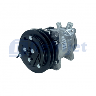 Compressores COMPRESSOR 7H15 4664 12V 2A 8 ORELHAS R134A Imagem 2