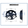 Eletroventiladores ELETROVENTILADOR SPAL VA03-BP50-C37A 24V ASP 11'' Imagem Miniatura 4