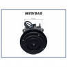 Compressores COMPRESSOR DENSO - 10P15 1A 12V ORELHA - JOHN DEERE 1450 / VALTRA 1780 / BM 100 / BM 110 / BM 120 / BM 125 - BC447190 - 153ORC Imagem Miniatura 6