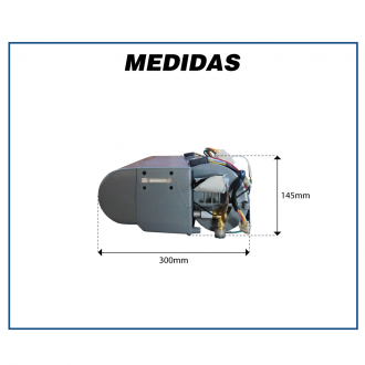 Caixas Evaporadoras CAIXA EVAPORADORA UNIVERSAL 20.000 BTU 12V 677X298X143 MM Imagem 10