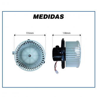 Motores MOTOR DA CAIXA EVAPORADORA MITSUBISHI L200 TRITON 2009 ATÉ 2016 / PAJERO DAKAR 2009 ATÉ 2018 - 12 VOLTS Imagem 7