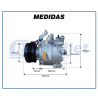Compressores COMPRESSOR GM ONIX / COBALT / SONIC LTZ 1.8 / SPIN 1.8 - PV5 Imagem Miniatura 10
