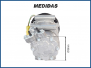 Compressores COMPRESSOR PEUGEOT 206 / CITROEN C3 / XSARA - 7V16 Imagem Miniatura 5