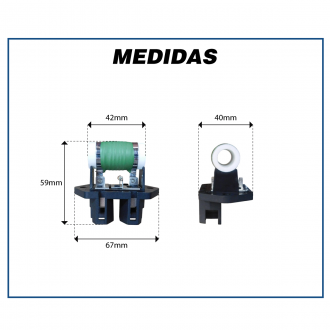 Elétricos RESISTÊNCIA ELETROVENTILADOR - FIAT PALIO Imagem 9