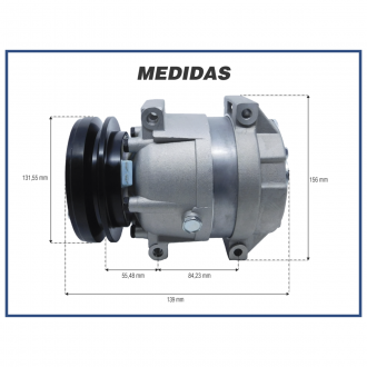 Compressores COMPRESSOR HYUNDAI RETROESCAVADEIRA Imagem 5