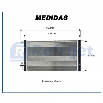 Condensadores CONDENSADOR UNIVERSAL SIST.MULTI-FLOW 14 X 25 X 20MM Imagem 5