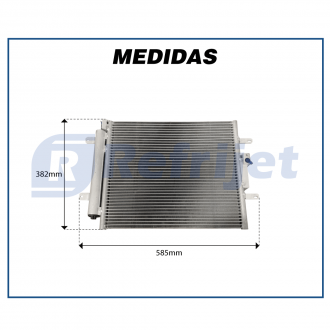 Condensadores CONDENSADOR FIAT PALIO / SIENA / STRADA / IDEA 1.8 2003> Imagem 4