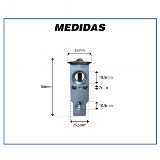 Filtros e Válvulas VÁLVULA DE EXPANSÃO SANDEN EDGE 2 TONELADAS Imagem 8