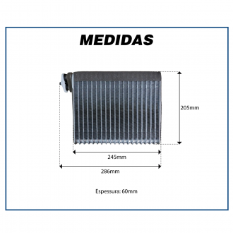 Evaporadores EVAPORADOR CITROEN C3 / XSARA PICASSO R-134A Imagem 7