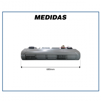 Caixas Evaporadoras CAIXA EVAPORADORA UNIVERSAL 20.000 BTU 12V 677X298X143 MM Imagem 9