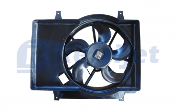 Eletroventiladores ELETROVENTILADOR DO RADIADOR CAMINHÃO VOLKSWAGEN 24V. / VOLVO C/AR CONDICIONADO C/5 FOLHAS DIAMETRO OEM-2083592