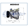 Compressores COMPRESSOR CHEVROLET ONIX / COBALT / SONIC LTZ 1.8 / SPIN 1.8 PV5 PALHETA Imagem Miniatura 4