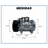 Compressores COMPRESSOR DENSO 10P15 Imagem Miniatura 5