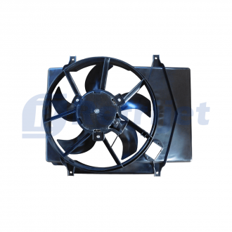 Eletroventiladores ELETROVENTILADOR DO RADIADOR CAMINHÃO VOLKSWAGEN 24V. / VOLVO C/AR CONDICIONADO C/5 FOLHAS DIAMETRO OEM-2083592 Imagem 1