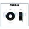 Componentes CONJUNTO DE EMBREAGEM DO COMPRESSOR SANDEN 7H15/ 5H14/ SE507 24 VOLTS POLIA 8PK 119MM Imagem Miniatura 12