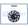 Eletroventiladores ELETROVENTILADOR SPAL 10 POLEGADAS 12V VA11-AP7C/57S Imagem Miniatura 2