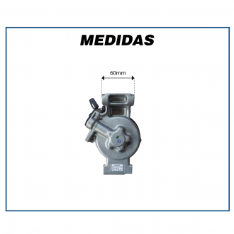 Compressores COMPRESSOR DENSO 10SRE11C TOYOTA HILUX 2.7 FLEX/ 2.8 DIESEL 2016> - Imagem 8