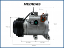 Compressores COMPRESSOR DOOWON - HYUNDAI HB20 1.6 - 2012> Imagem Miniatura 5