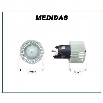 Motores MOTOR CAIXA EVAPORADORA FIAT PALIO/STRADA/SIENA/IDEA  2004 A 2020 Imagem 5