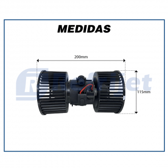 Motores MOTOR P/ CX EVAP CAMINHAO VW CONSTELLATION 24V 2 EIXOS Imagem 4