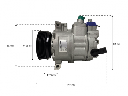 Compressores COMPRESSOR MAHLE - VOLKSWAGEN AMAROK 2.0 DIESEL 2013>2020 Imagem 4