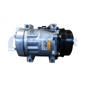 Compressores COMPRESSOR 7H15 MÁQUINA TRATOR CASE/ NEW HOLLAND MODELO FARMALL/ PUMA 125 - 12 VOLTS POLIA 4PK 119MM OEM: 87802912/87709785 Imagem 1