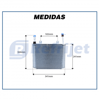 Evaporadores EVAPORADOR CHEVROLET S10 / BLAZER R134A - 1995>2011 Imagem 6