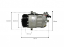 Compressores COMPRESSOR MAHLE - RENAULT MASTER 2.3  2013>2022 Imagem Miniatura 4