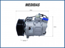 Compressores COMPRESSOR MARELLI ACTROS 2546/2646/4844 Imagem Miniatura 4