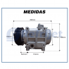 Compressores COMPRESSOR TM-31 - 46550 R-134A  S/ VALVULA Imagem Miniatura 6
