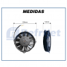 Eletroventiladores ELETROVENTILADOR SPAL SPAL VA14-AP11/C-34A 12V ASP Imagem Miniatura 4