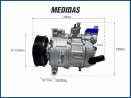 Compressores COMPRESSOR VALEO - VOLKSWAGEN GOLF / JETTA / PASSAT / AMAROK / AUDI A4  2012>2016 Imagem Miniatura 5