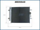 Condensadores CONDENSADOR FIAT PALIO / SIENA / STRADA / IDEA 1.8 2003> Imagem Miniatura 2