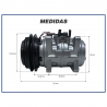 Compressores COMPRESSOR DENSO 10P15 R-134 BC447190 - 1550RC Imagem Miniatura 5