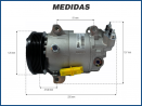 Compressores COMPRESSOR VALEO - CITROEN C3 / AIRCROSS / PEUGEOT 206 / 207 / HOGGAR - 2006>2012 Imagem Miniatura 5