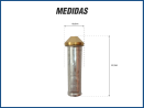 Componentes ORIFÍCIO Nº02 P/T/TE2 ROSCA  068-2015 Imagem Miniatura 1