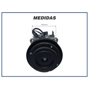 COMPRESSOR DENSO 10P15 1A 12V JOHN DEERE VALTRA UNIVERSAL