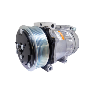 COMPRESSOR MODELO SANDEN 7H15 8PK 24V 8290 PASSANTE SCANIA PGR 2008 A 2013