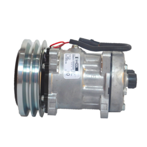 COMPRESSOR SANDEN ORIGINAL 7H15 UNIVERSAL/ CASE/ NEW HOLLAND TRATOR/ COLHEITADEIRAS 12V 2A Ø153MM OEM:SD4478