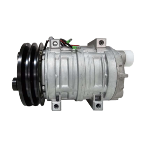 COMPRESSOR REFRIJET TM21 CATERPILLAR RETROESCAVADEIRA 2A Ø145MM 24V OEM:214-4302