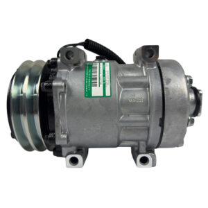 COMPRESSOR SANDEN REFRIJET 7H15 FLEX (4419) 2A 125MM 12V 4 FUROS PASSANTE R134A