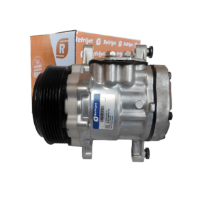COMPRESSOR REFRIJET SD7B10 UNIVERSAL ADAPTAÇÃO ZEXEL 1.0 12V 6PK Ø115MM OEM:8403