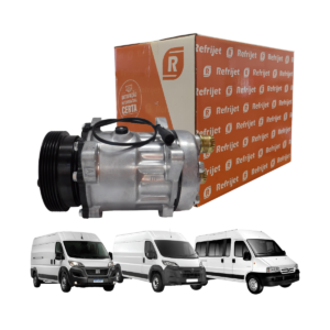 COMPRESSOR DUCATO TURBO BOXER JUMPER 2.8 8V 7H15 5PK ORELHAS
